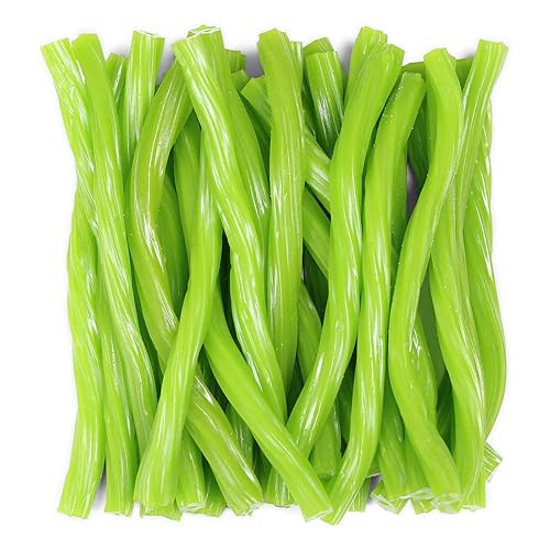 Passion Fruit Licorice Sticks by Its Delish, 2 lbs Bulk Bag, Great Candy Gifts Party Sweets | Chewy Licorice Twists - Made in USA, Vegan, Kosher