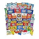 Snacks Variety Pack for Adults Kids Students - 60 Count Sweet and Salty - Inmates Soldiers Men Women - Camp Care Package Gift Basket - College Treats