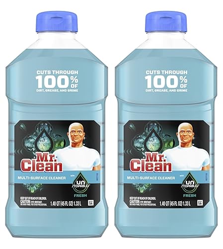 Mr. Clean with Unstopables Fresh Scent Multi-Surface Cleaner, 90 Fl Oz (Packaging May Vary)