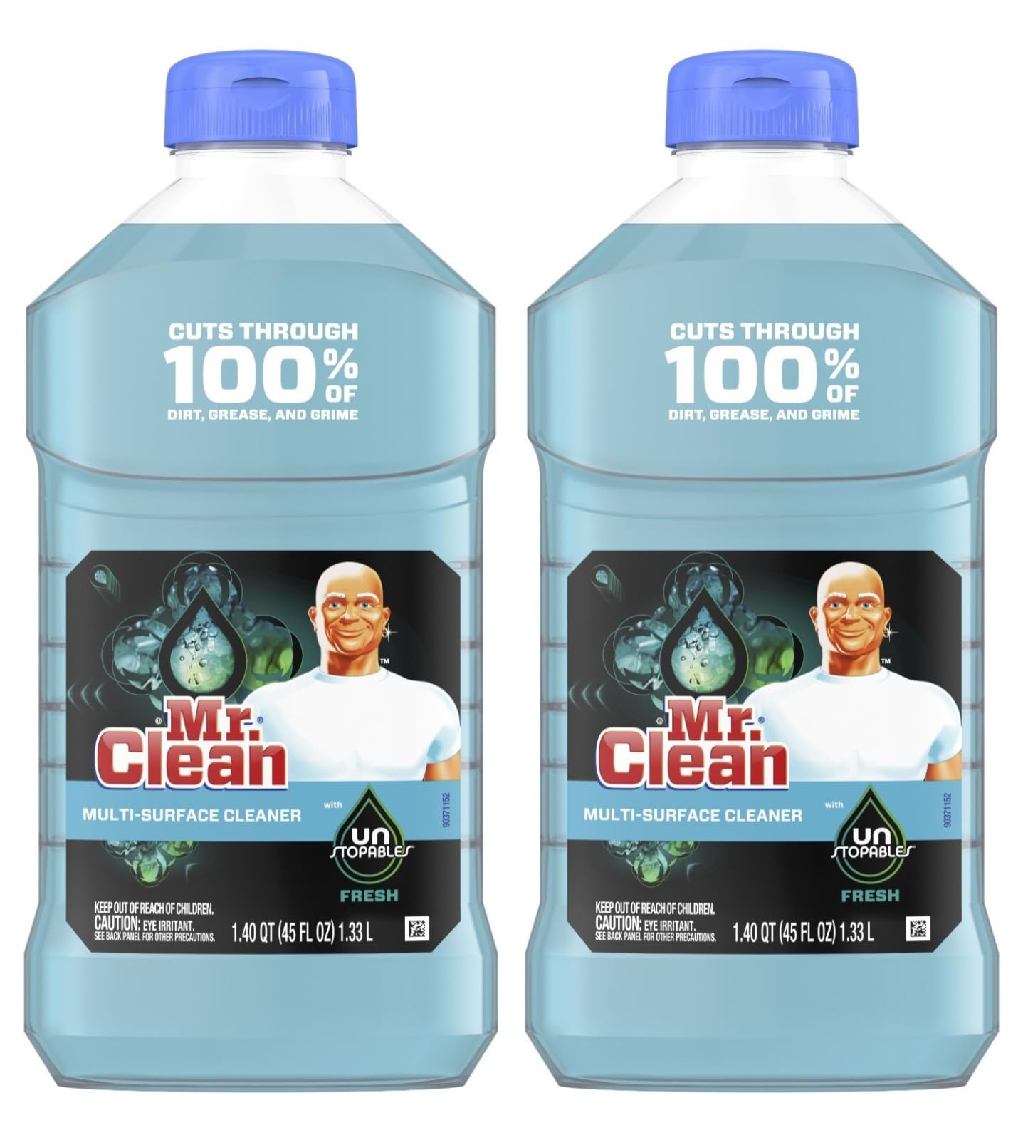 Mr. Clean with Unstopables Fresh Scent Multi-Surface Cleaner, 90 Fl Oz (Packaging May Vary)