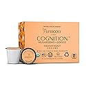 Lifeboost Cognition Mushroom Coffee Pods - Organic Low Acid K-Cups with Lion’s Mane & Chaga Adaptogens - Nootropic Coffee for Energy, Focus & Immune