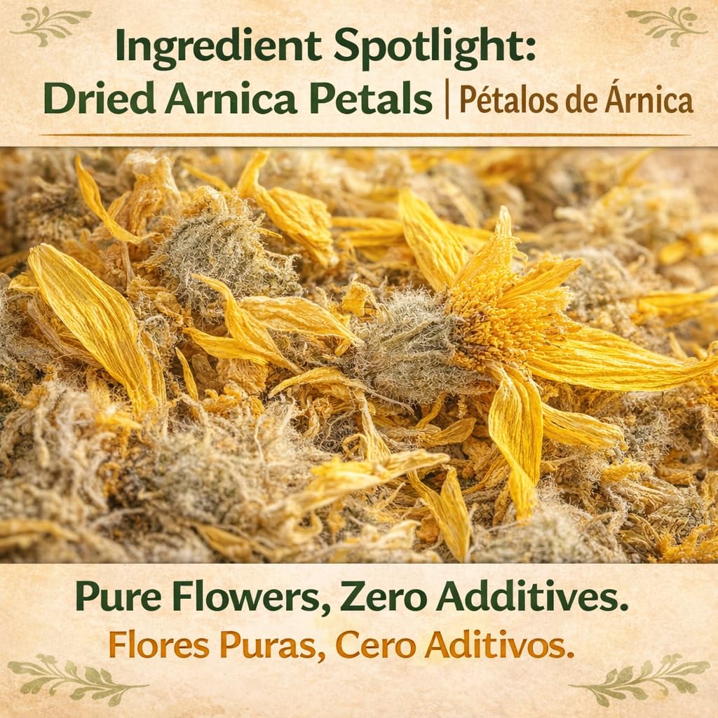 ARNICA FLOWER TEA 4oz | TE FLOR DE ARNICA 4oz