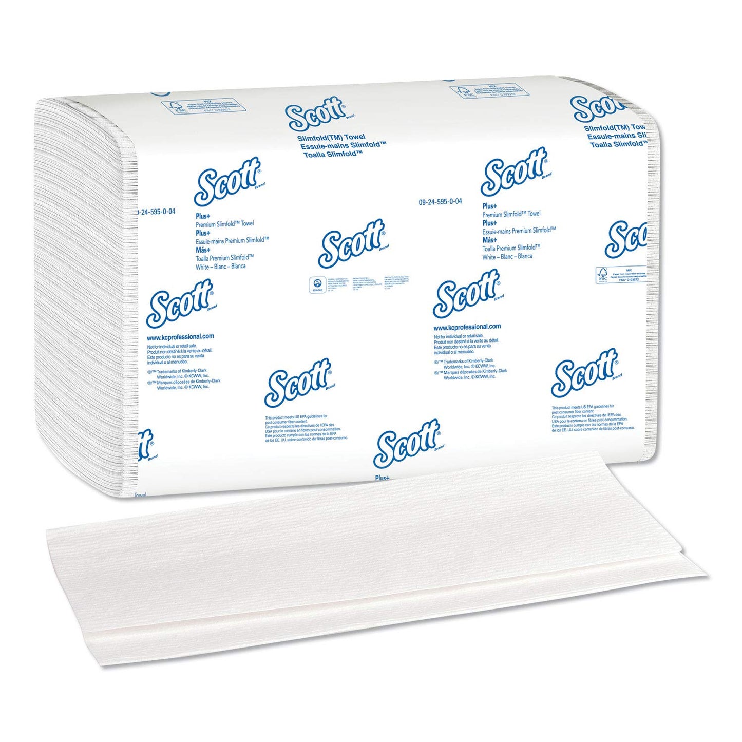 Kleenex Slim-Fold Paper Towels - 90 Covers per Pack