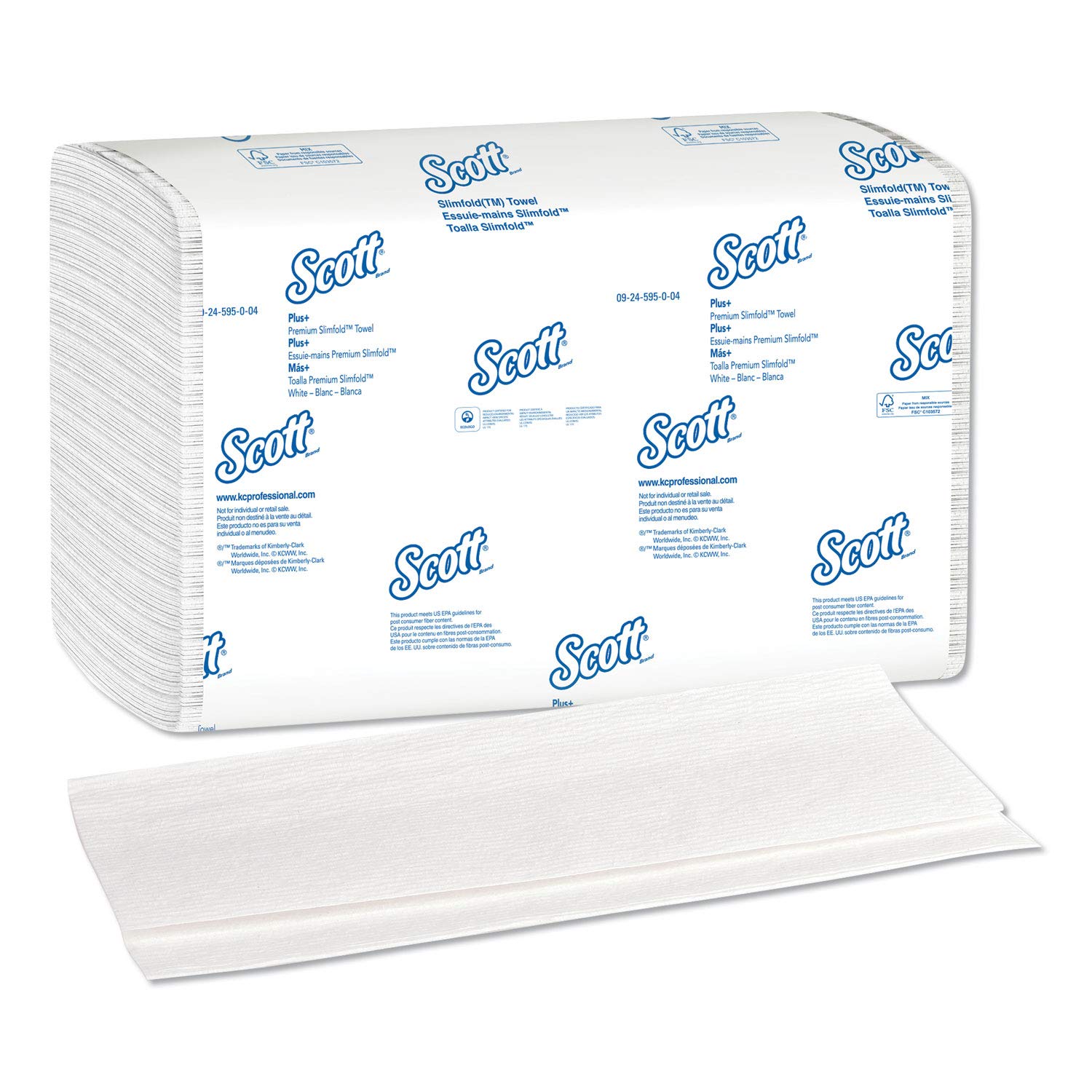 Kleenex Slim-Fold Paper Towels - 90 Covers per Pack