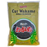 Shirakiku Cut Wakame Dried Seaweed - Dry Seaweed, Sea Kelp - Fresh Vegetables and Seaweed Chips for Miso Soup, Ramen, and Sushi - Pre-Cut, Resealable