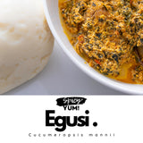 Spicy Yum! Egusi Melon Seeds (Whole - 16 oz.)