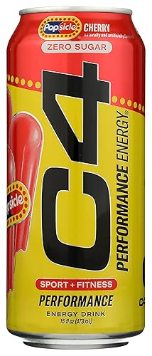C4 Performance Energy Drink Cherry Popsicle 16oz