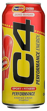 C4 Performance Energy Drink Cherry Popsicle 16oz