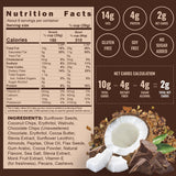 Inrive Keto Grain Free, Gluten Free Granola (Chocolate Coconut), Non GMO, No Sugar Added, Soy Free, Vegan, Kosher, 1 Pack