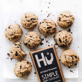 HU Dark Chocolate Bars Variety Pack, 6 Count - Simple, Cashew Buter Raspberry, Hazelnut Btr Almond Butter & Puffed Quinoa, Vanilla Crunch & Crunchy