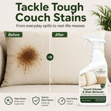 NOYATECH Travel size Couch Cleaner and Stain Remover. For sofas, car upholstery, carpets, rugs, mattresses, dining chairs, all Fabrics. Safe, for kids