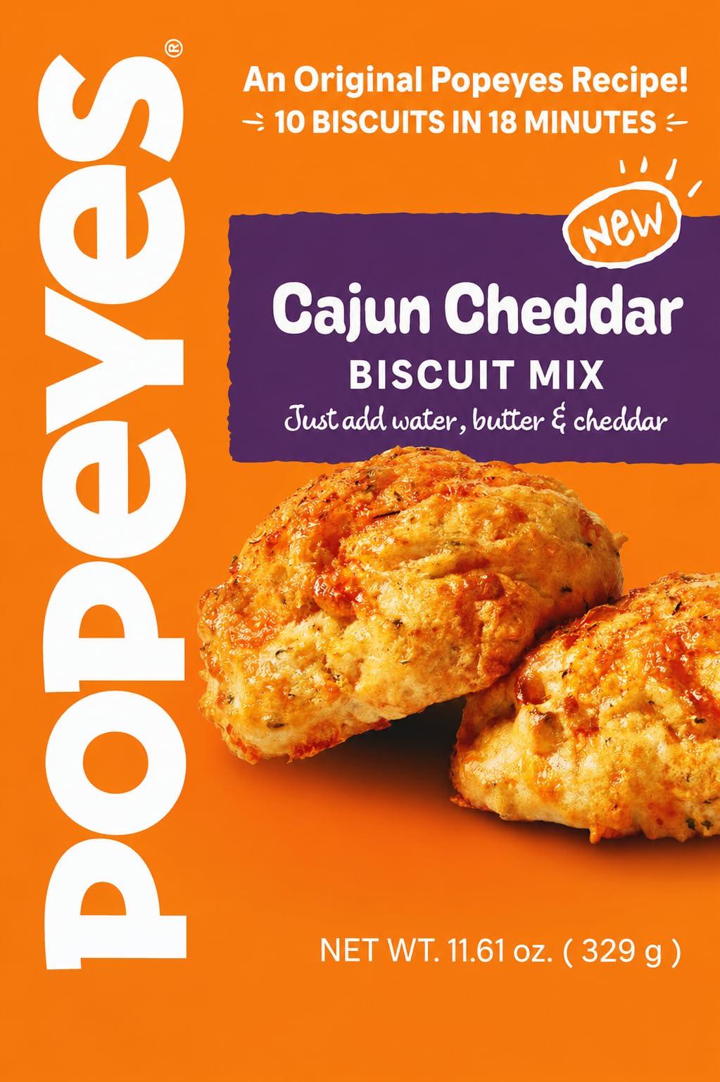 Popeyes Cajun Cheddar Biscuit Mix