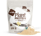 NuGo Plant Protein Powder, Vanilla, 20g Vegan Pea Protein, Low Sugar, Gluten Free, Dairy Free Ingredients, Soy Free, Non-GMO, Plant Based, Kosher