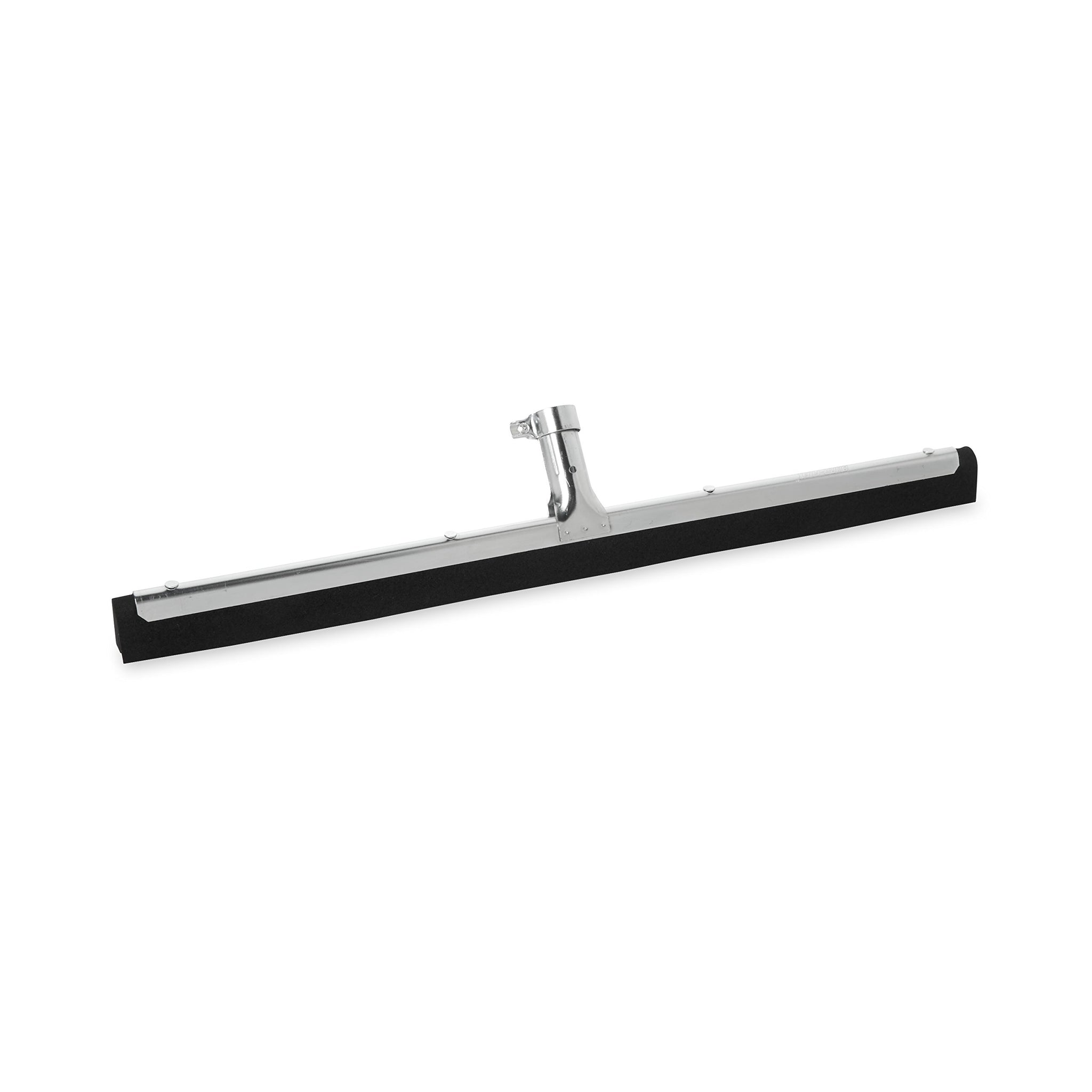 Rubbermaid Commercial Products Standard Floor Squeegee, 22-inch Dual Moss, Silver/Metal, Heavy Duty Rubber Floor Scrubber for Bathroom/Garage/Tile in