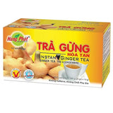 02 Boxes - Hung Phat Instant Ginger Tea box of 20 sachets x 10 g - Tra Gung Hung Phat