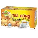 02 Boxes - Hung Phat Instant Ginger Tea box of 20 sachets x 10 g - Tra Gung Hung Phat