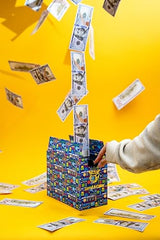 Send A Cake Birthday Billionaire Gift Box DIY Shooting Bills Birthday Surprise Box, Ready-to-Fill Unique Birthday Gift for Women, Men & Kids