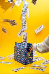 Send A Cake Birthday Billionaire Gift Box DIY Shooting Bills Birthday Surprise Box, Ready-to-Fill Unique Birthday Gift for Women, Men & Kids