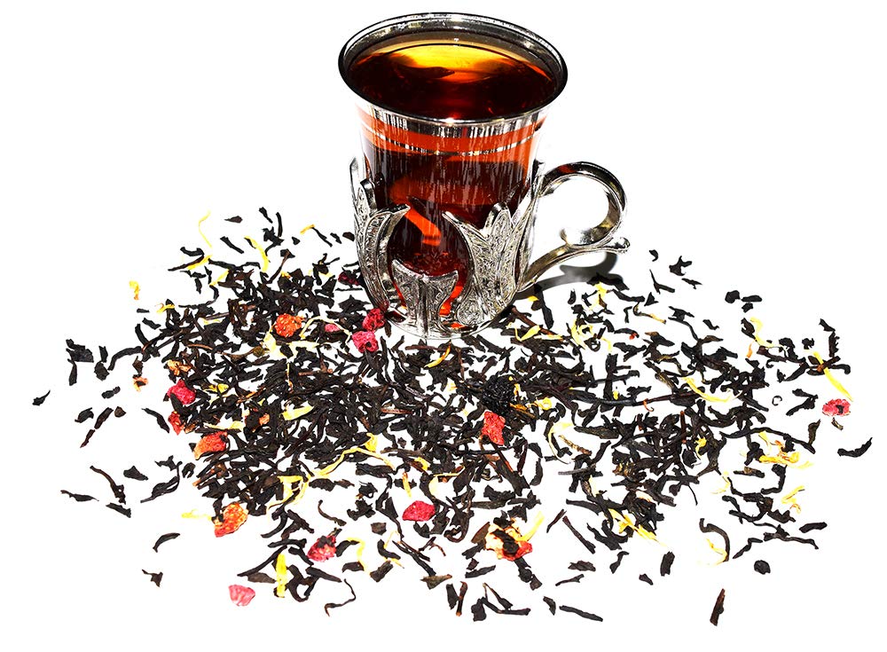 Strawberry Blueberry Black Tea, Caffeinated, Loose Leaf Tea - 4oz