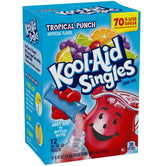 Kool-Aid Drink Mix Duo for Beverage Mixing, Flavored Hydration and Water Flavoring, Peach Mango and Tropical Punch, 0.55 Ounce Packets (Variety Pack)