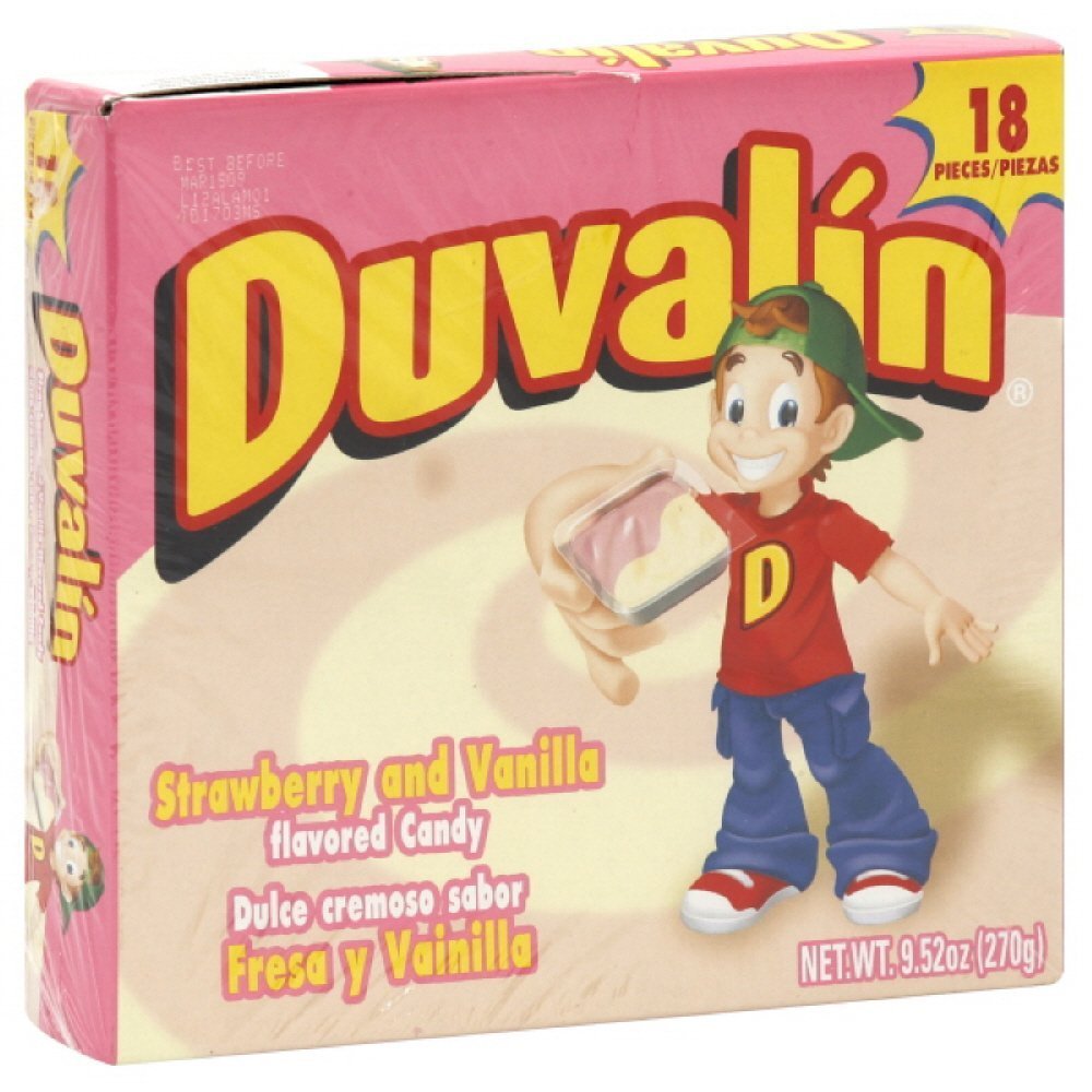 Duvalin Candy Variety Bundle, 9.52 oz box (Pack of 3) includes 1-Box Strawberry & Hazelnut + 1-Box Hazelnut & Vanilla + 1-Box Strawberry & Vanilla (54