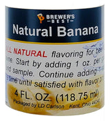 Natural Banana Flavoring 4 oz.