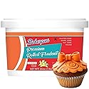 Bakerpan Premium Rolled Orange Fondant for Cake Decorating - 1 Pound, Vanilla Flavor