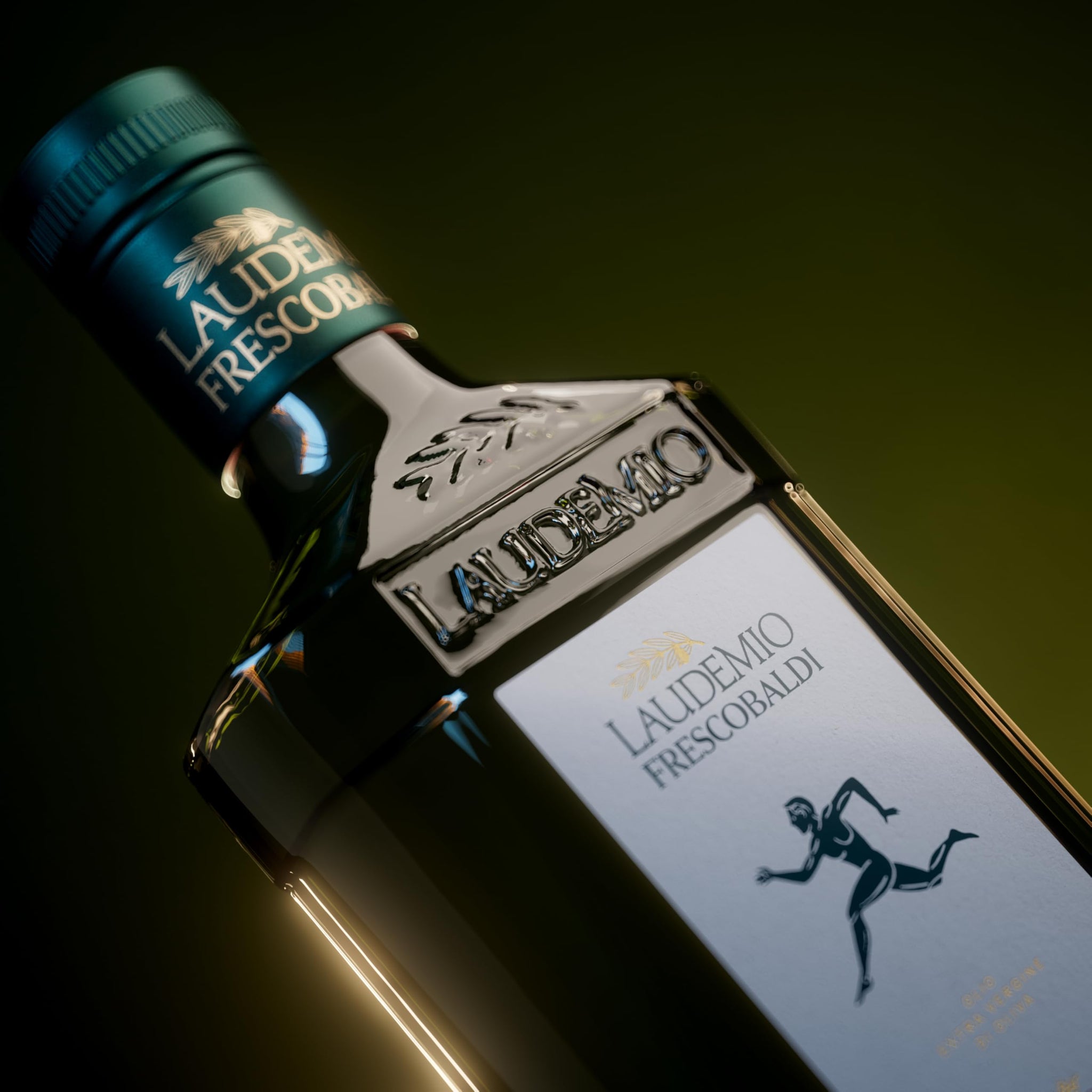 FRESCOBALDI Laudemio Extra Virgin Olive Oil, 16.9 FL Oz, 500ml, Premium, Award Winning Product of Tuscany, Italy, Fruity & Peppery Flavor, Smooth & Robust Low Acidity, Rich in Polyphenols