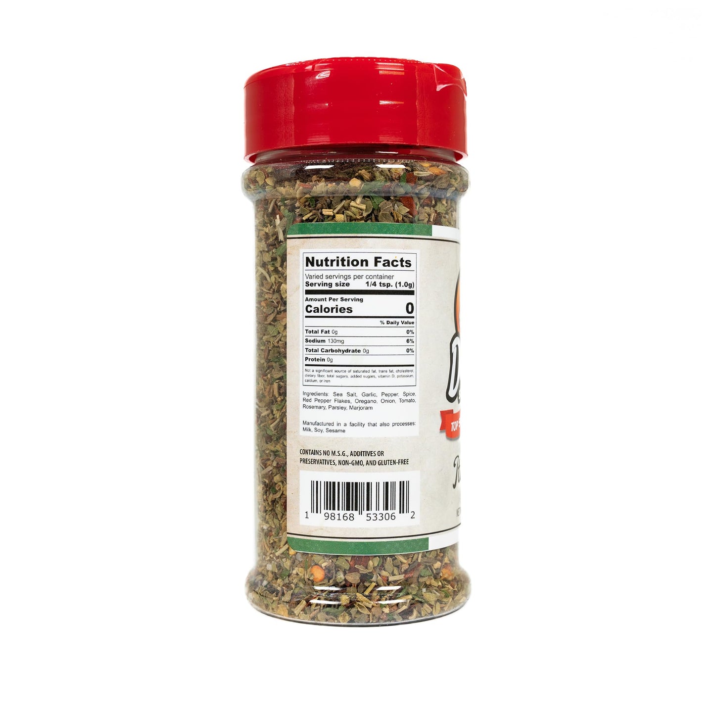 Dad’s Seasonings Italian Rub & Seasoning, All-in-One Herb Seasoning with Garlic, Pepper, and Bold Spices - Great for Pasta, Pizza, Meat, Grilling