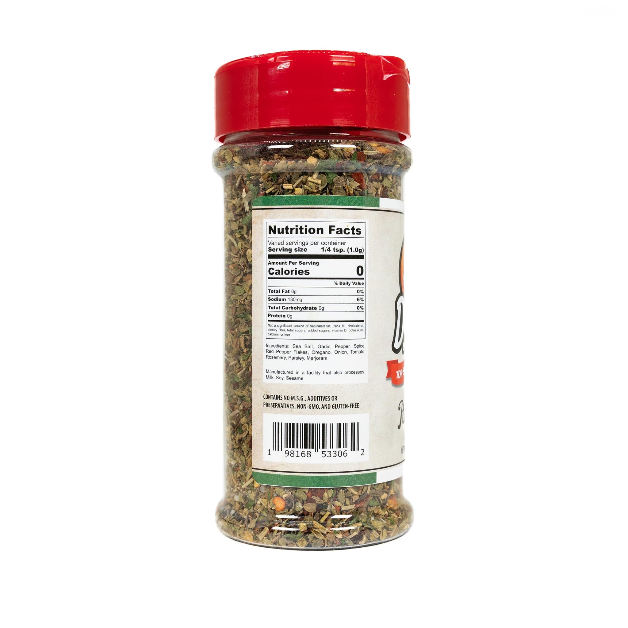 Dad’s Seasonings Italian Rub & Seasoning, All-in-One Herb Seasoning with Garlic, Pepper, and Bold Spices - Great for Pasta, Pizza, Meat, Grilling