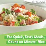 Minute Instant White Rice, 72-Ounce Box, Light and Fluffy, for Quick Dinner Meals
