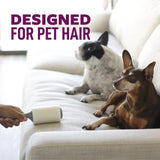 Scotch-Brite Pet Hair Pickup Extra Sticky Large Lint Roller, Designed for Removing Fur + Fluff on Couches, Clothes, Dog and Cat Beds, & More, 1 Pack
