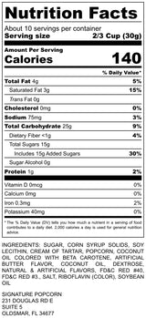 Signature Popcorn, Strawberry Popcorn Snack, 3-Pack Large Resealable Bags, Gourmet, Gluten-Free, Sweet Treat, Non-GMO, Gifts & Parties
