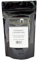Elmwood Inn Fine Teas, Peppermint Caffeine-Free Herbal Tea, 8-Ounce Pouches