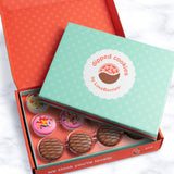 A Gift Inside Summer Fun Ice Cream Themed Chocolate Covered Sandwich Cookies Gift Box by Love Berries