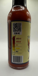South Shore Sauce Carolina Reaper Hot Sauce, Super Hot, Fresh Garlic, 5 FL OZ Glass Bottle, Made in USA