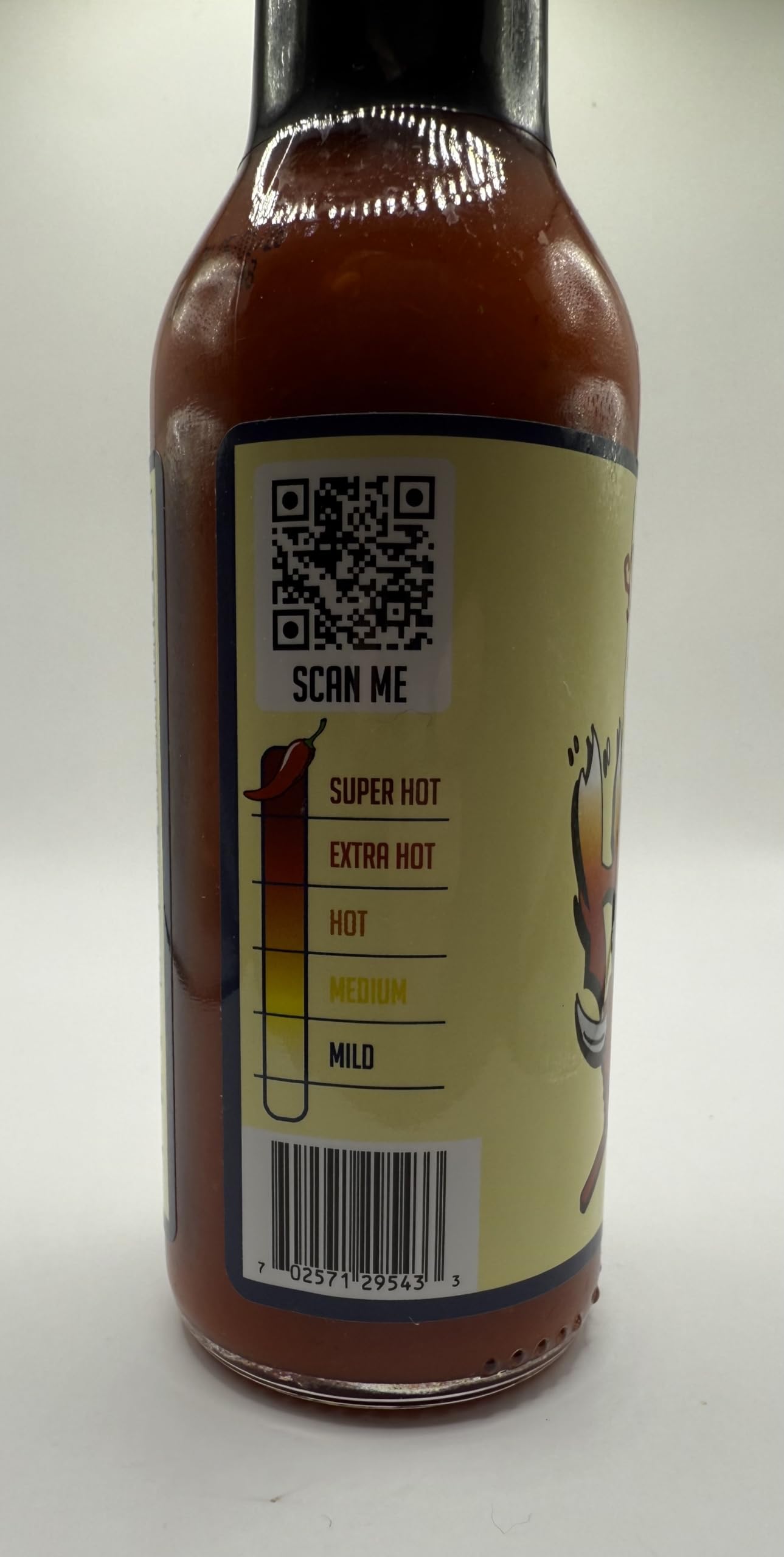 South Shore Sauce Carolina Reaper Hot Sauce, Super Hot, Fresh Garlic, 5 FL OZ Glass Bottle, Made in USA
