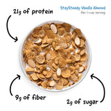 Nutritious Living StaySteady, Vanilla Almond Cereal, 10 oz