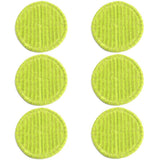 Chuancheng Cordless Electric Rotary Mop Replacement Cleaning Pads for Elicto ES-200, ES-330, ES-430, ES-530 (Pack of 6)