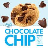 Famous Amos Cookies, Bite Size Chocolate Chip, Single Serve, 1.2 Ounce (Pack of 20)