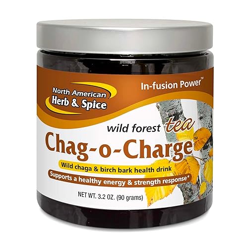 North American Herb and Spice, Chag-o-charge, Wild Forest Tea, 3.20-Ounce