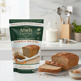 Buckwheat Bread Mix, Certified Gluten free, Organic, non-GMO Verified, Certified Kosher, Gluten Free Baking, 2-pounds