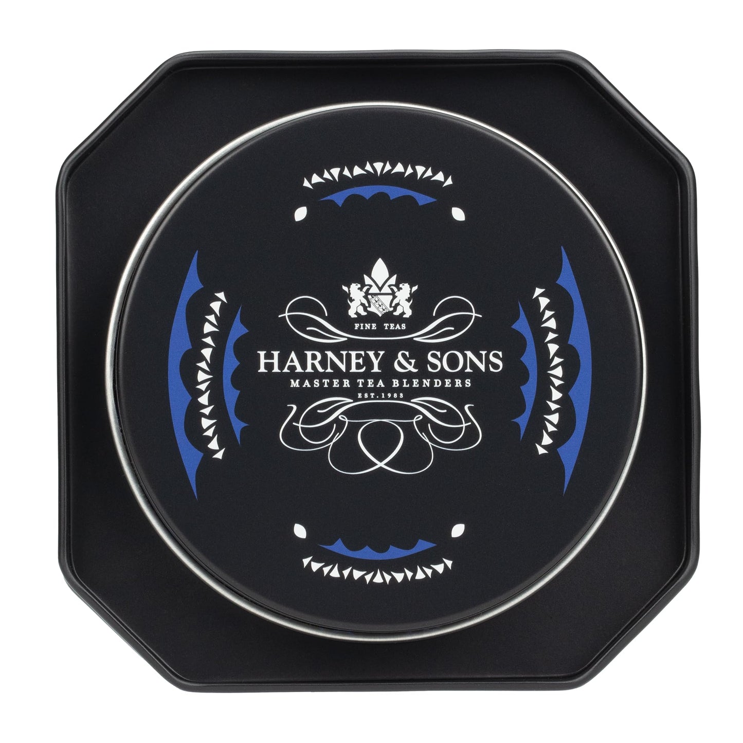Harney & Sons Cookies & Cream Tea, 30ct count tin, Black tea with Vanilla and Chocolate Flavors