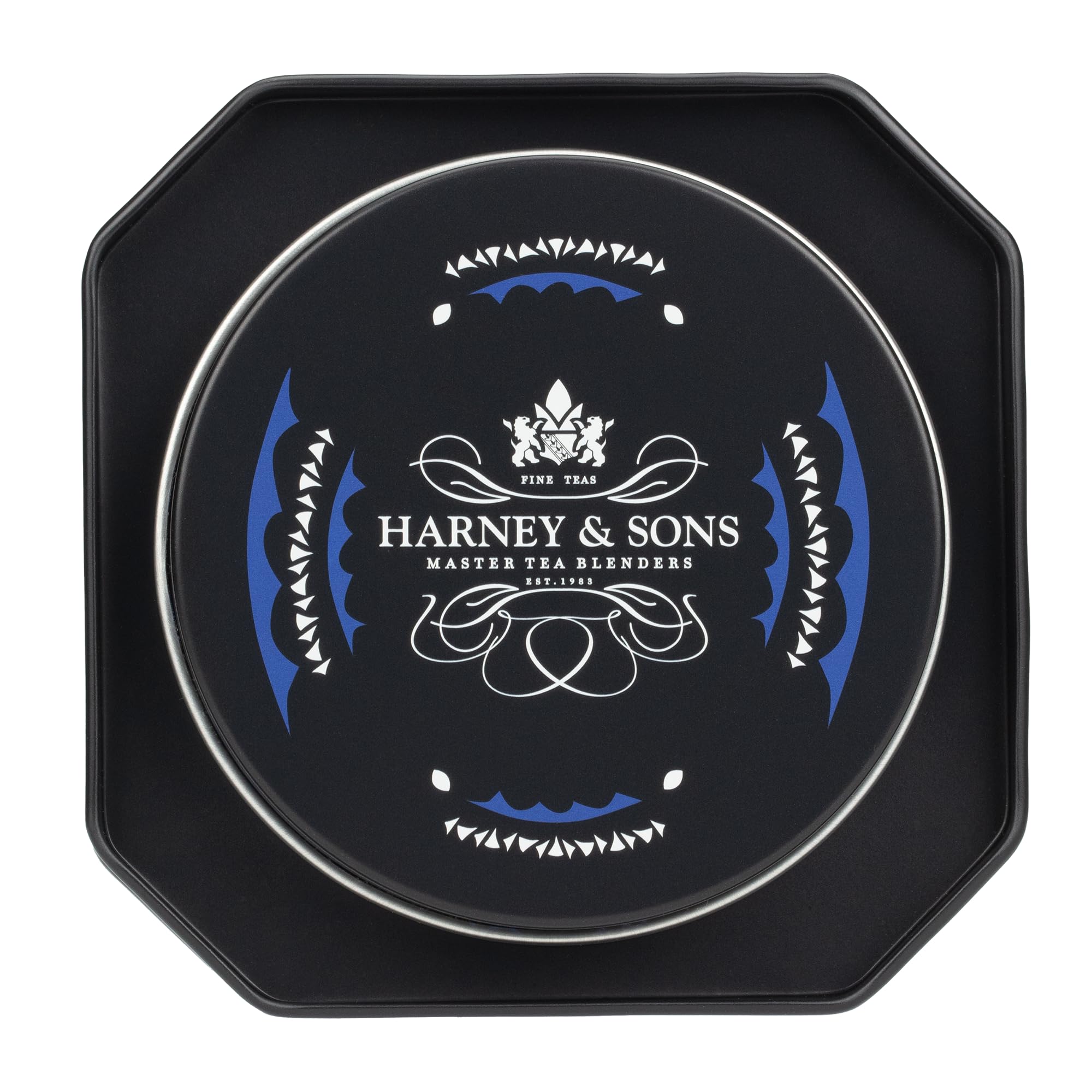 Harney & Sons Cookies & Cream Tea, 30ct count tin, Black tea with Vanilla and Chocolate Flavors
