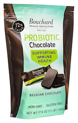 Bouchard Probiotics Belgian Chocolate Dark 72% Cacao (1.1 LB / 500 G) (3 Pack)