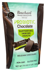 Bouchard Probiotics Belgian Chocolate Dark 72% Cacao (1.1 LB / 500 G) (3 Pack)