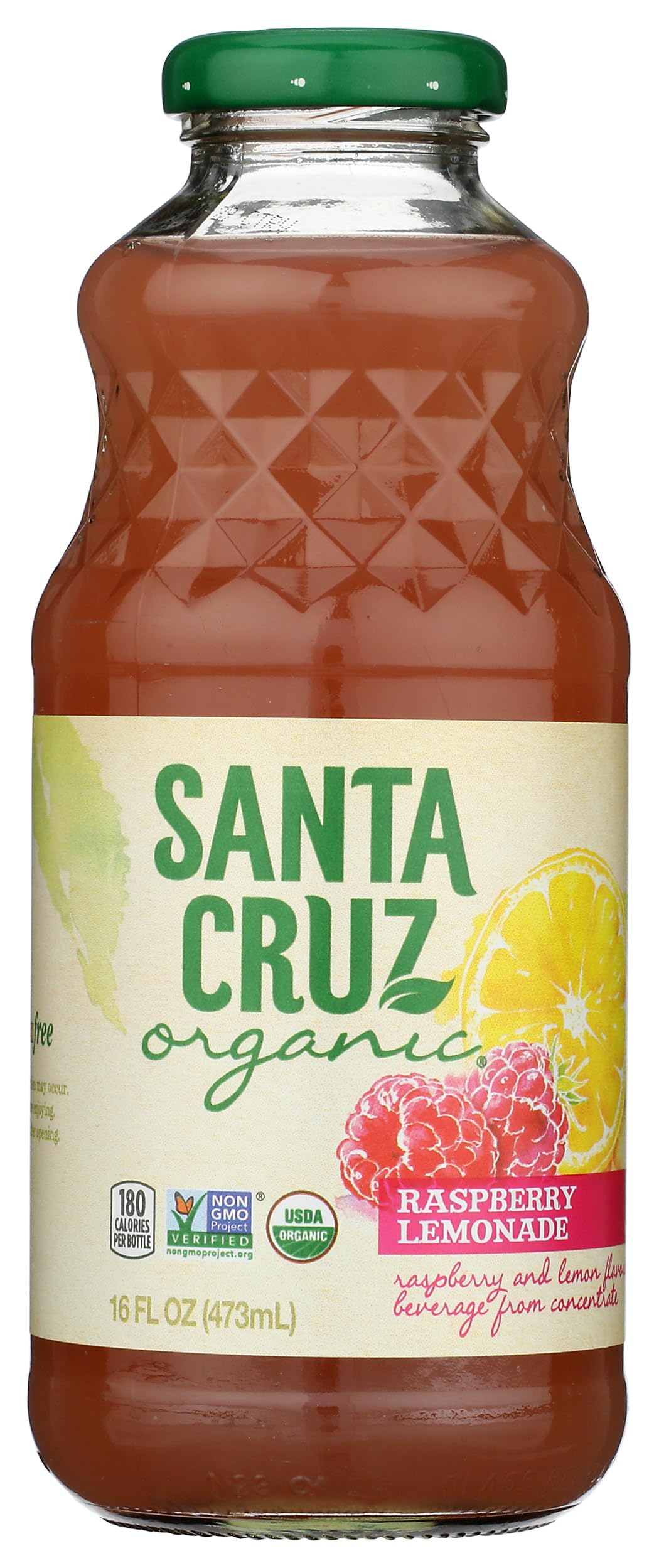 Santa Cruz Organic Organic Raspberry Lemonade, 16 FZ
