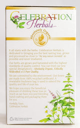 Celebration Herbals Slippery Elm Bark Powder Loose Pack Tea Caffeine Free, 40g