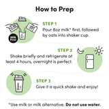 Oats Overnight Fruity Cereal - Overnight Oats with 20g Protein, High Fiber Breakfast Protein Shake - Gluten Free Oatmeal, Non GMO High Protein Oatmeal