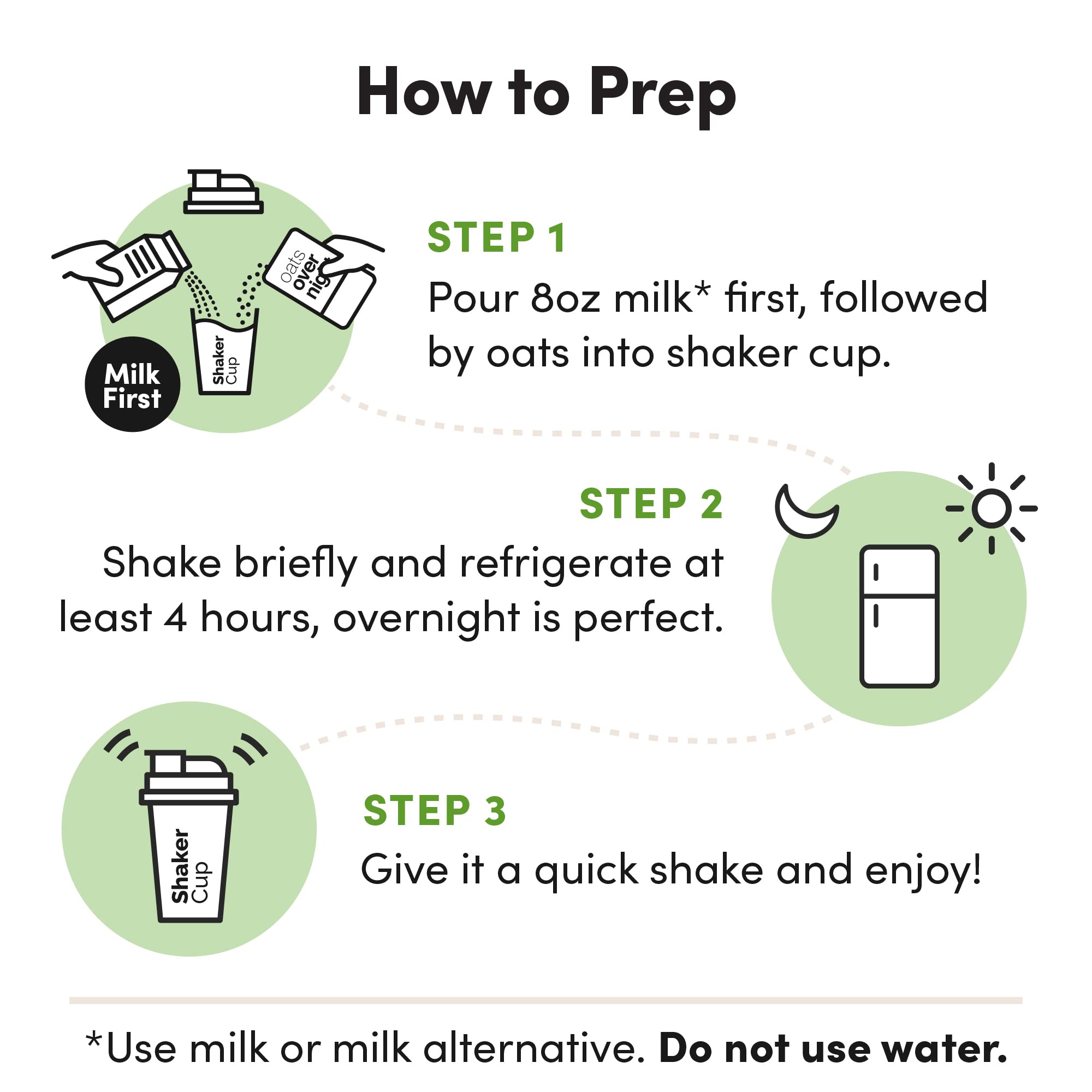 Oats Overnight Fruity Cereal - Overnight Oats with 20g Protein, High Fiber Breakfast Protein Shake - Gluten Free Oatmeal, Non GMO High Protein Oatmeal